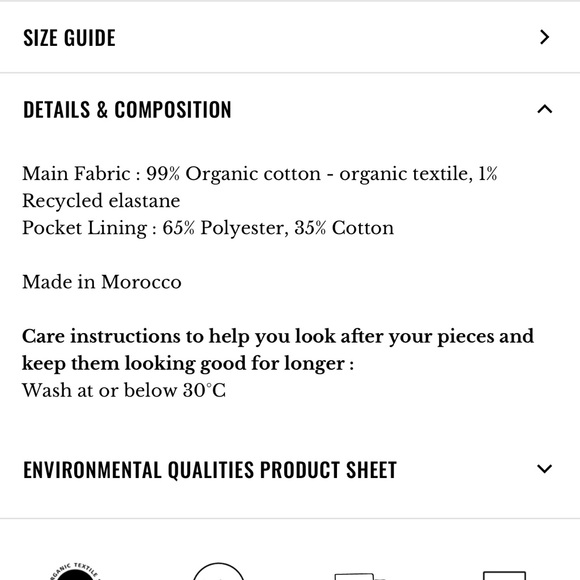 Sezane LE CROP Jeans Size 36/4 EUC - Picture 3 of 7